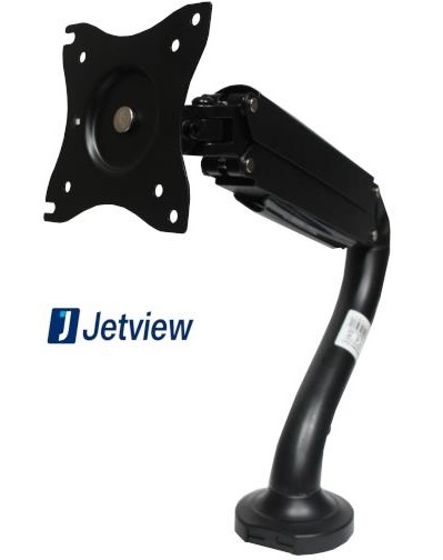 JETVIEW Q27 13/27 AYAK PC EKRAN AYAK AMORTİSÖRLÜ MONİTÖR STANDI